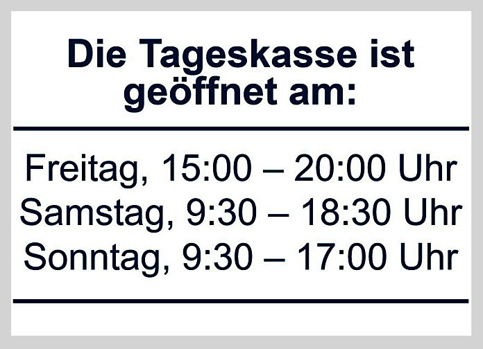  Fürstenfelder Naturfototage - Tageskasse